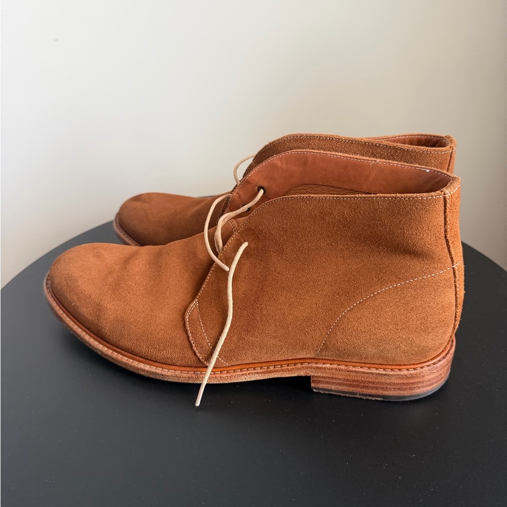 Jack Erwin Tan Suede Chukka Boot — Size 10.5